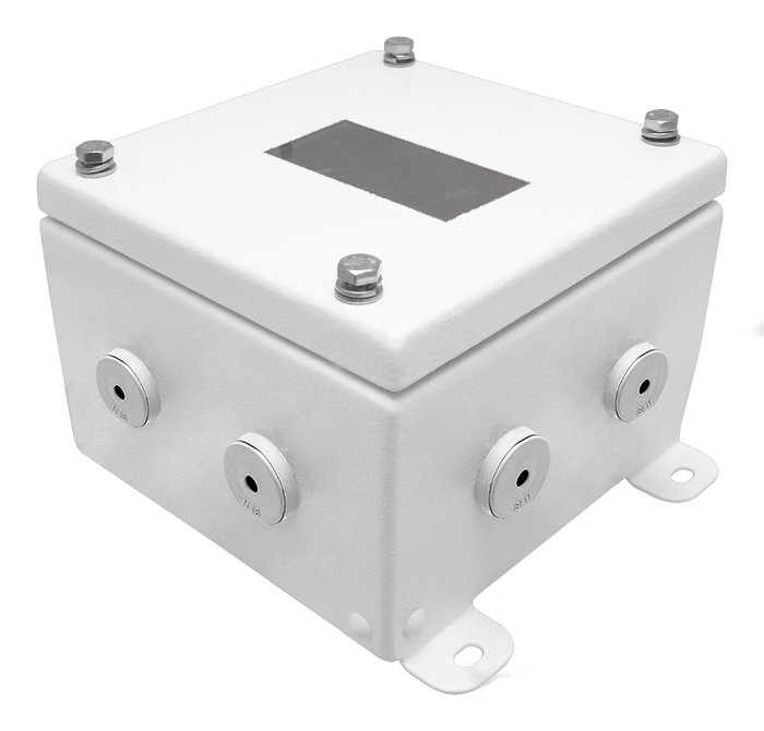 Distribution boxes IP66(R) with sight glass